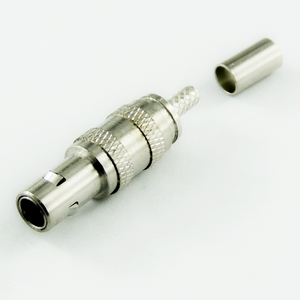 QLA jack straight crimp connector for ENVIROFLEX_316_D cable 50 ohm NM-5QLF11S-A50
