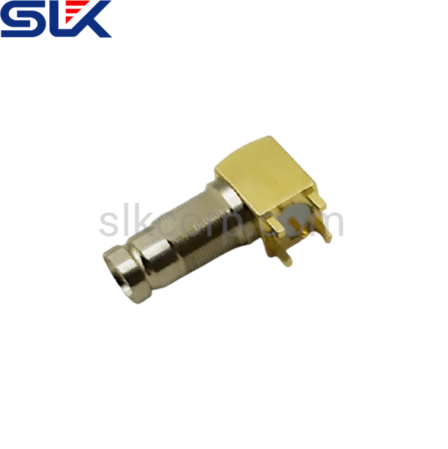 1.6/5.6 jack right angle connector for PCB SMT 75 ohm 7A5F25R-P41-001