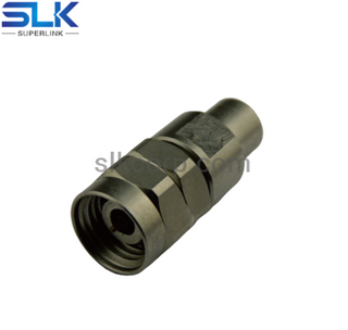 SSMP male to 2.4mm male straight adapter 50 ohm 5MPM06S-P4M-001