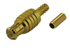 MCX plug straight crimp connector for RG-316 cable 50 ohm 5MXM11S-A02-025