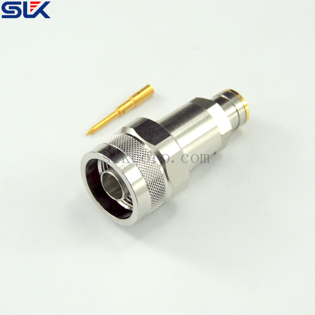 N plug straight solder connector for SFT-316 cable 50 ohm 5NCM15S-A120-001