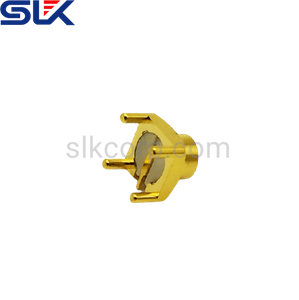 SMP plug straight connector for pcb smt 50 ohm 5SPM25S-P40