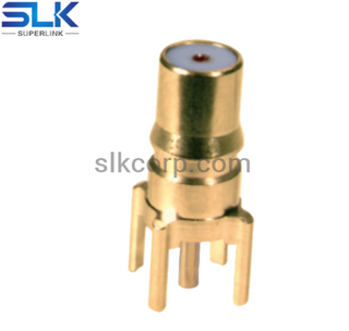 KSA jack straight connector for pcb 50 ohm 5QAF25S-P01-002
