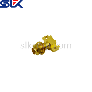 SMA jack straight connector for pcb end launch 50 ohm 5MAF25S-P21-007
