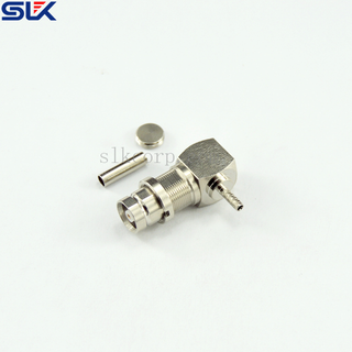 1.6/5.6 plug right angle crimp connector for SYV-75-2-1 cable 75 ohm 7A5M11R-A642