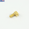 SMA jack right angle connector for pcb through hole 50 ohm 5MAF25R-P41-052