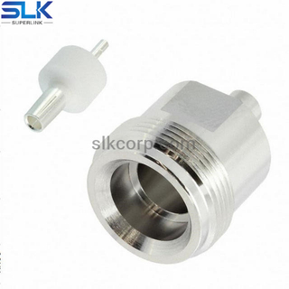 4.1/9.5 jack straight solder connector for 1/4" cable 50 ohm NM-5MDF15S-LS14