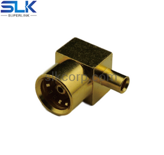 BMA jack right angle solder connector for Tflex-405 cable 50 ohm 5BMF15R-A82